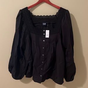 Gap Square-neck Blouse Petite Small